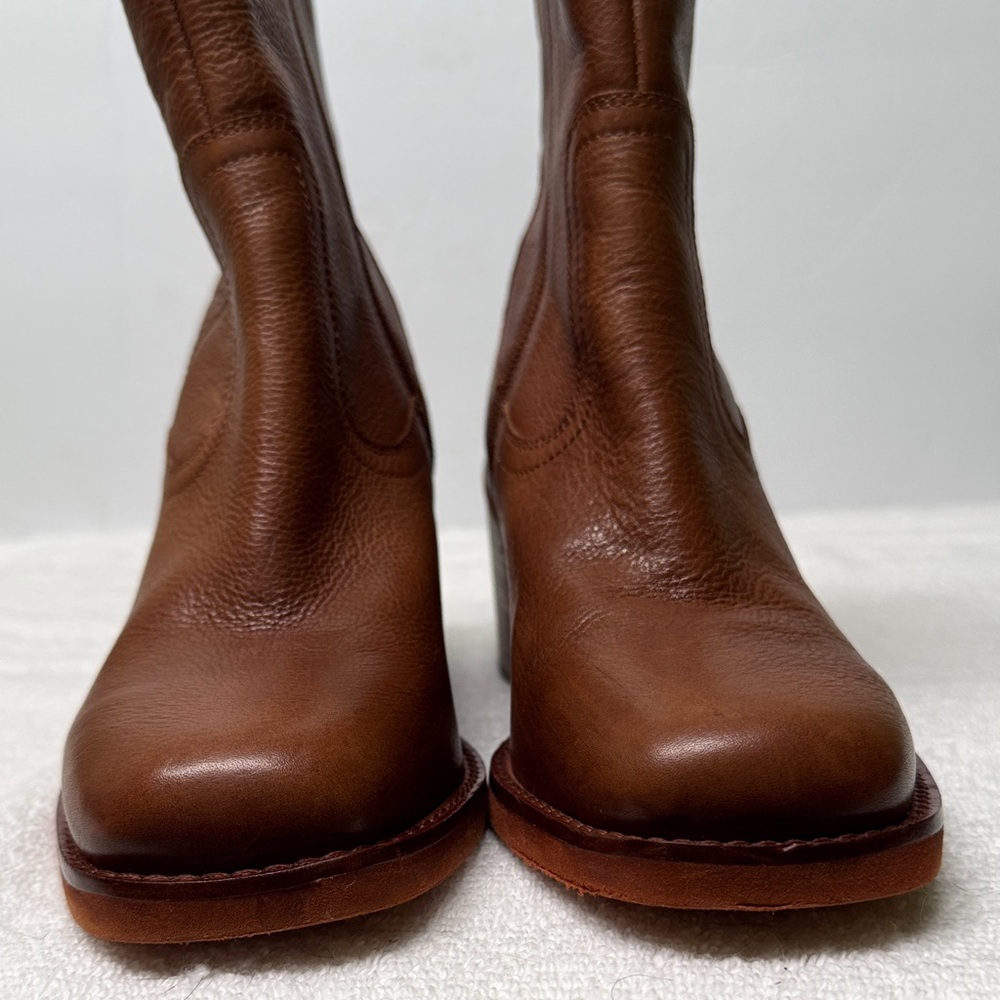 Seychelles Cognac Turbulent Ankle Boots Size 6.5 - Picture 5 of 16